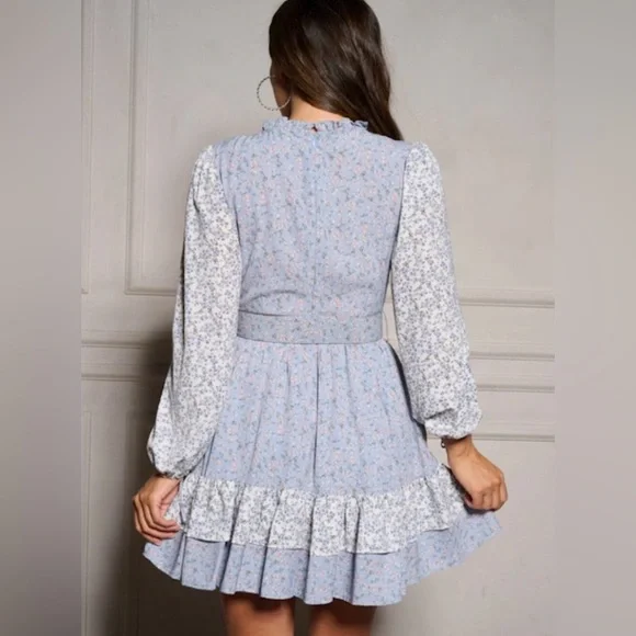 The Clothing Company Floral Smocked Mini Dress - Picture 3 of 6